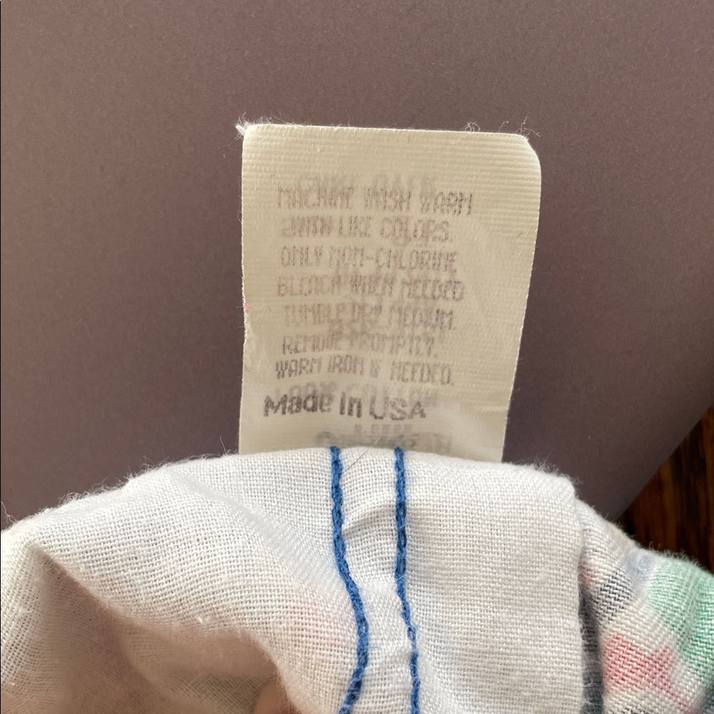 Vintage OshKosh B'gosh Blue Kids Overalls "Mice at work" - Picture 6 of 11